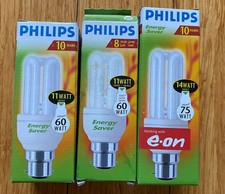 Job Lot 3 Philips Genie 11W &