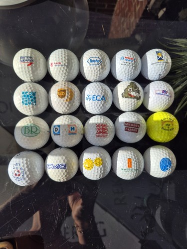 Golf balls with - 20,