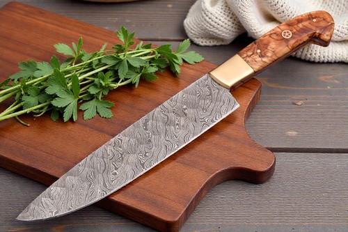 Custom made forged - forged, damascus
