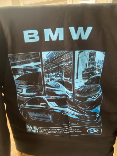 Bmw black hoodie new - bmw,