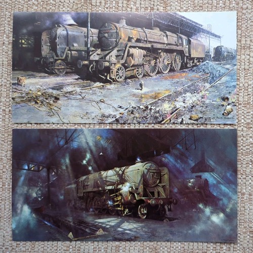 Postcards railway scenes by - 2,
