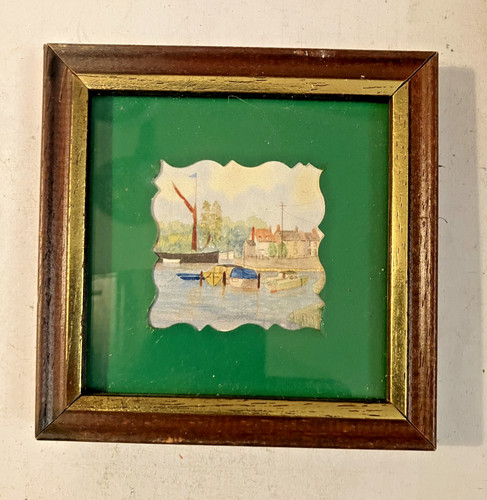 Miniature picture boats - miniature,