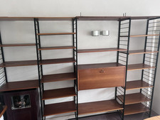 G Plan Mid Century Book Shelving Display Cabinet With Desk