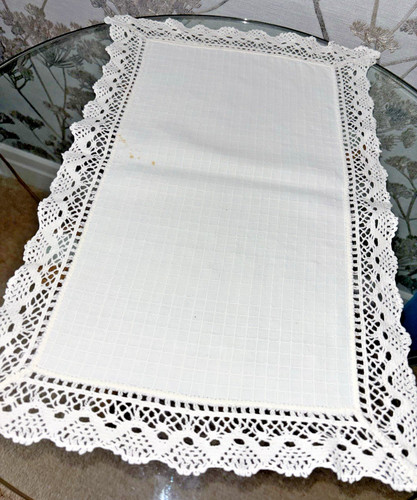 Vintage white cotton - vintage,