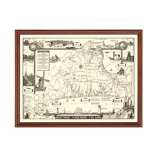 Old Map of Martha's Vineyard
