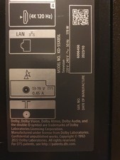 Sony BRAVIA KD55X85L 55" Full