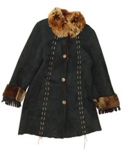 Vintage Womens Shearling Coat