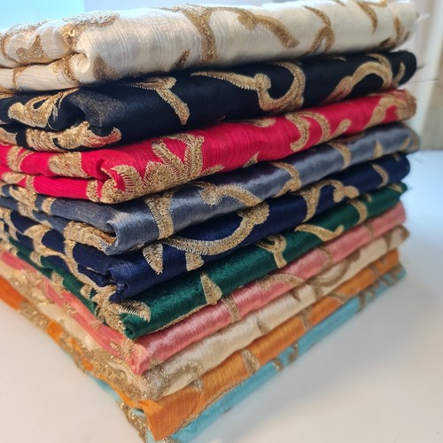 Luxury faux raw - faux, silk