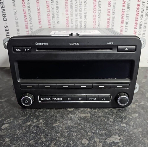 2007 2015 skoda fabia - skoda, radio