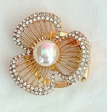 Scarf Clip Ring Solid Buckle