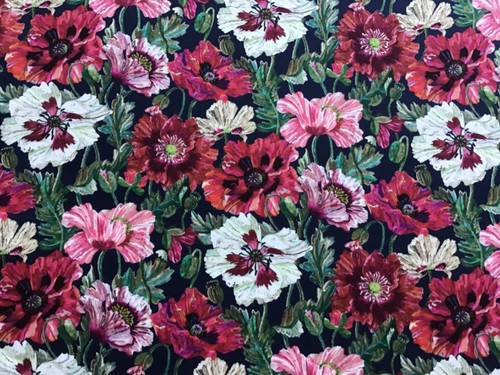 Liberty fabric poppy amelie - fabric,