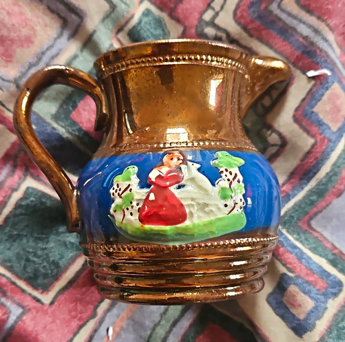 Hand painted decorative - painted, glossy