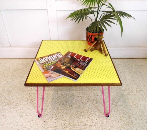 Vintage 1960s formica iroko - vintage,