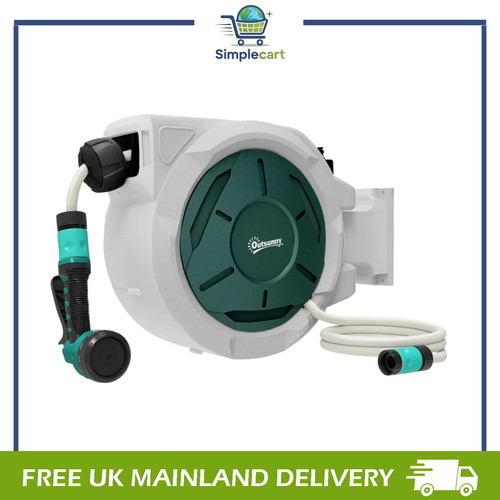 Retractable hose reel wall - retractable,