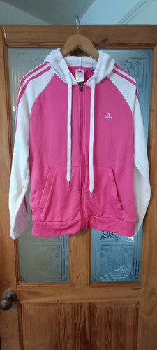 Ladies pink white adidas - ladies,