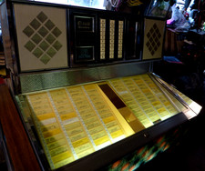 200 hundred play, AMI jukebox machine vintage,loaded with  Rock & Roll ????