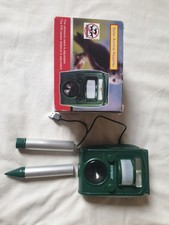 Ultrasonic Pest Animal Repeller Solar Battery USB Powered Motion Sensor Alarm