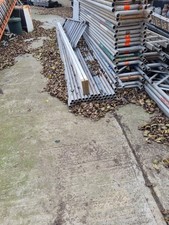 Aluminium scaffold tubes,   20ft tubes (please read full description)
