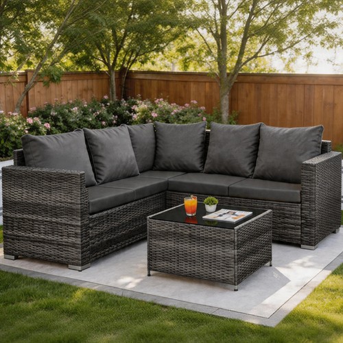 Seater rattan garden - 5,