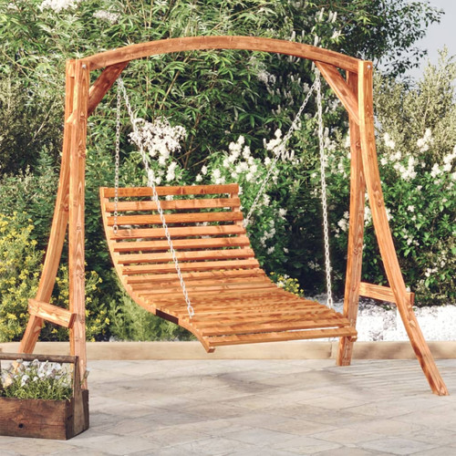 Swing bed solid - bent, wood