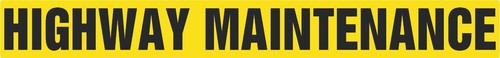 Highway maintenance sticker - maintenance, sticker-