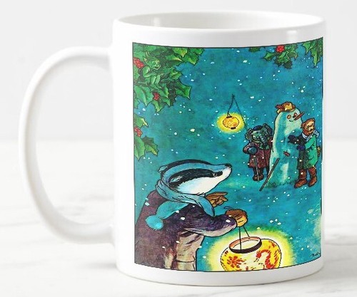 Bill badger mug - badger,