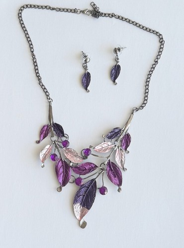 Necklace earrings two - necklace&earrings, pieces