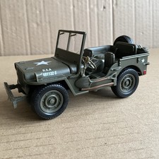 WWII Jeep Willys Die Cast WW2
