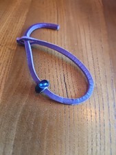 Trollbead Purple Leather
