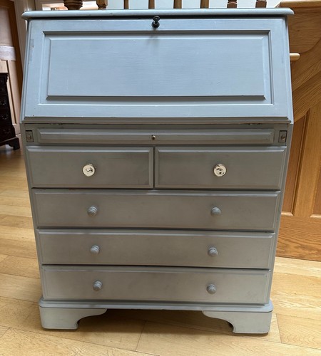 Ducal grey painted chest - , of