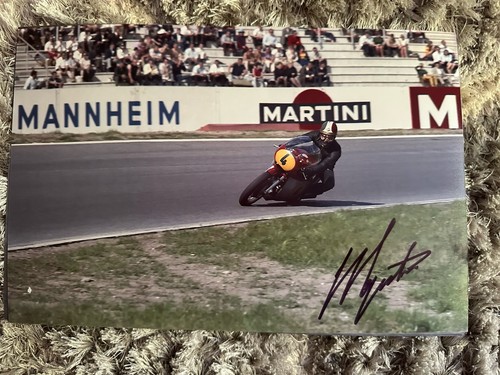 Giacomo agostini hand signed - giacomo,