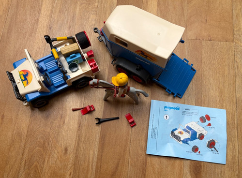 Playmobil set 3851 jeep - set,