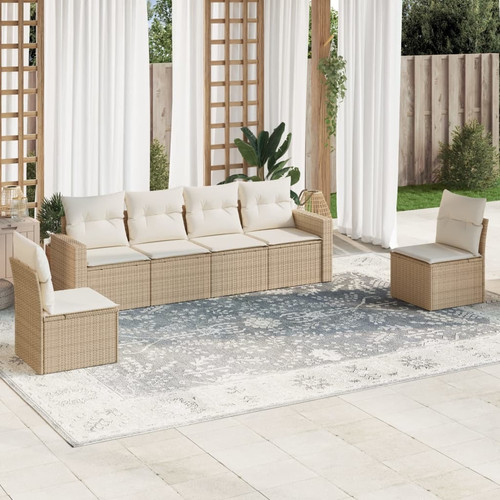 Garden sofa set beige - garden,
