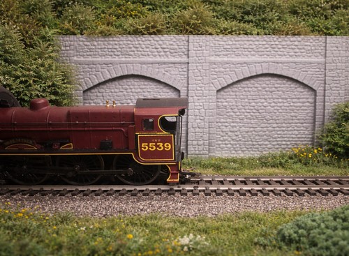 Model railway lineside walling - lineside,