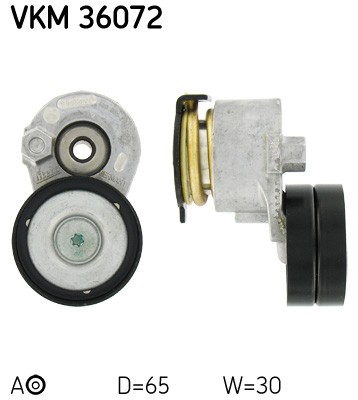 Skf vkm 36072 - belt, tensioner