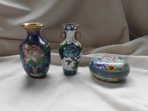 Vintage lot oriental - vintage, cloisonne