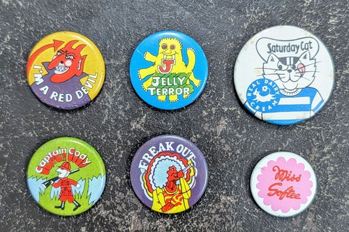 Vintage badges lyons maid - badges, ice