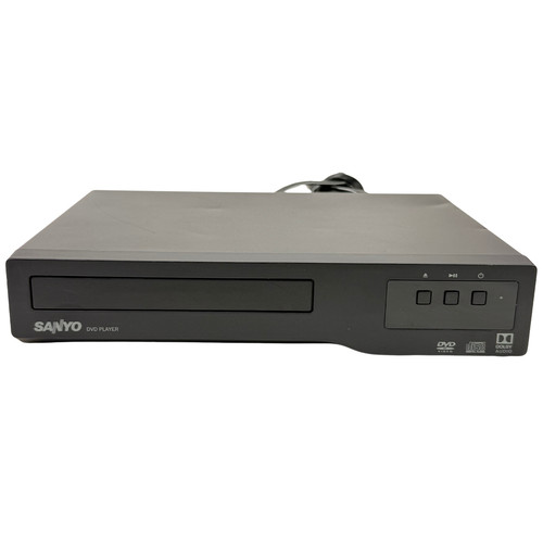 Sanyo dvd player black - dvd,