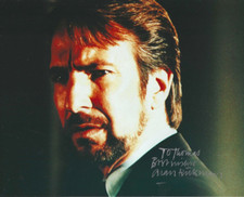 ALAN RICKMAN signed 8x10