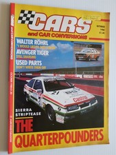 Cars and Car Conversions Magazine October 1988 Sierra Cosworth Lotus Sunbeam