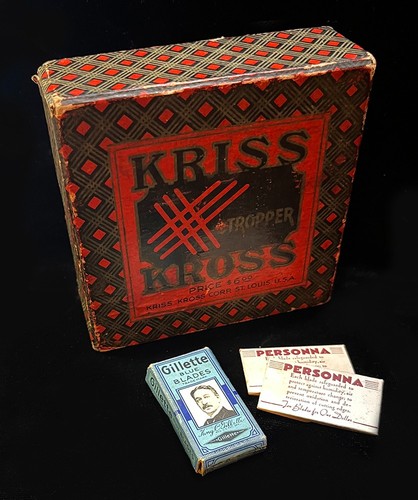 1920s kriss kross razor blade - 1920s,