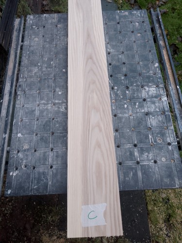 Ash hardwood planed boards - planed,