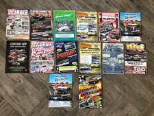 Stock car banger racing programmes x 14 Northampton Bristol Spedeworth etc.