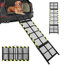 Folding Travel Dog Access Steps Stairs Ladder Ramp Car Boot Caravan Carrier Box