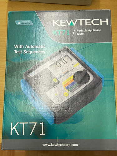 Kewtech kt71 pat portable - kewtech,