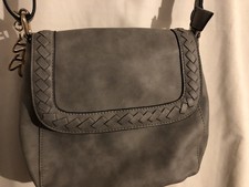Grey Leather Betty Barclay