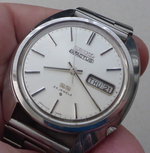 Seiko 5actus vintage gents - seiko,