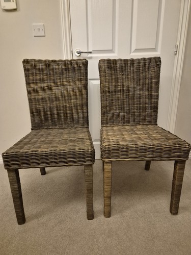 Next dining chairs rattan - dining,