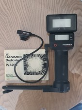 Hanimex PZ4200 Twin Off-camera Flashgun Flash Unit - Manual & Auto, Fully tested
