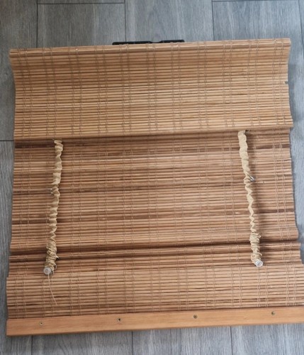 Bamboo roman blind - bamboo,